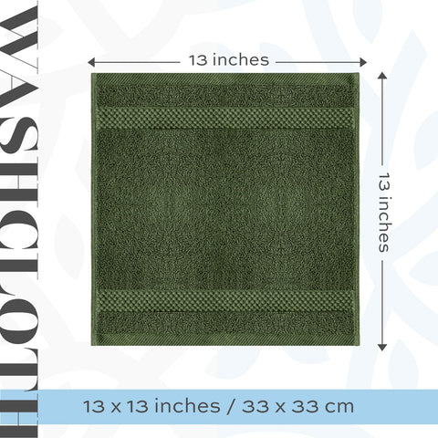 White Classic hotel collection washcloth soft feel for luxury bathroom routines