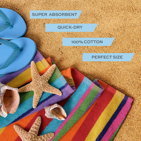 White Classic lint-free towel leaves fibers behind for smooth drying.