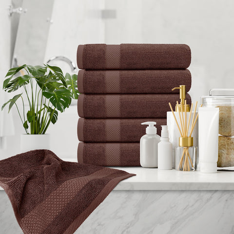 White Classic machine washable towels are easy to care for and maintain softness.