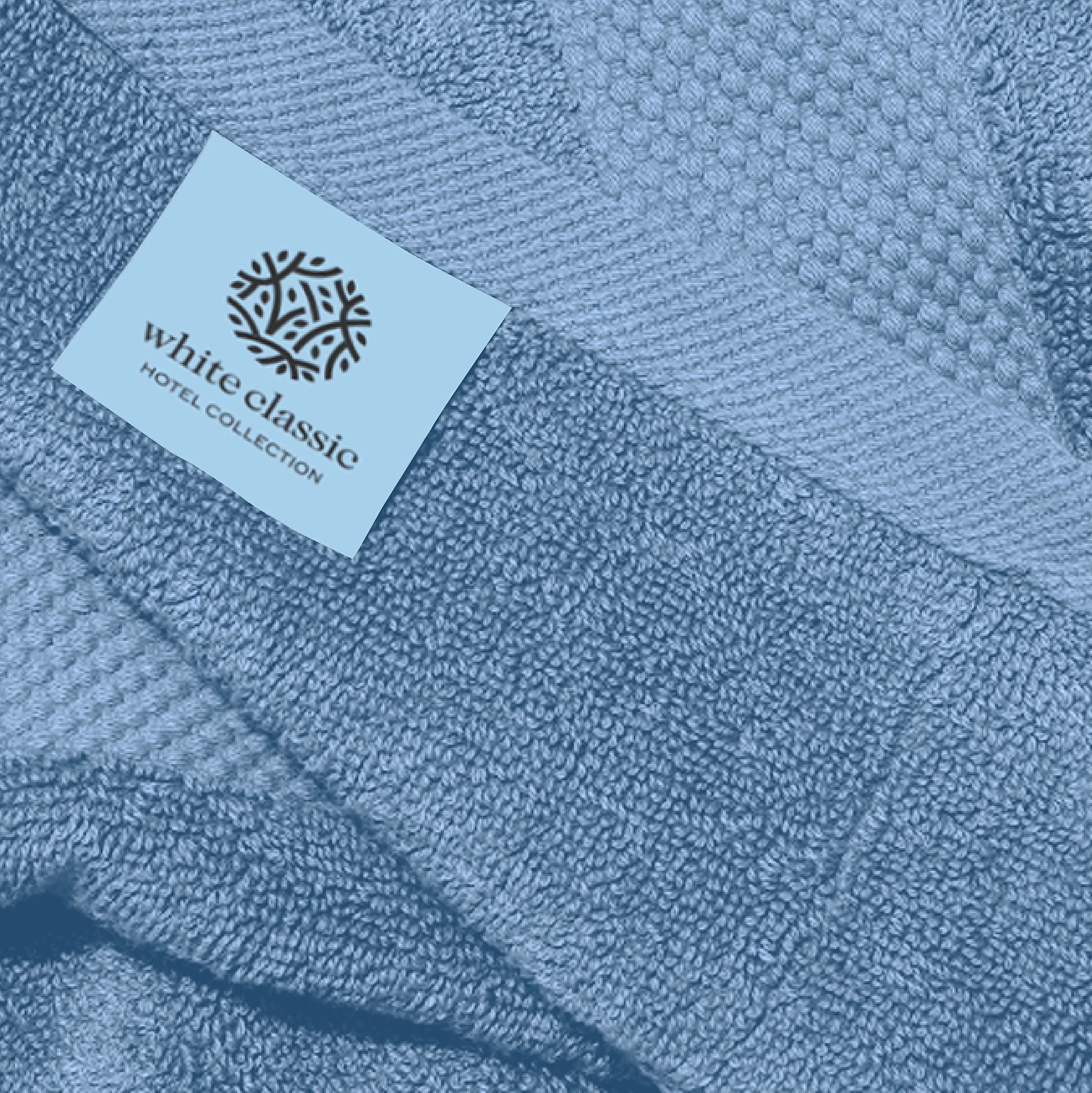White Classic poolside towels emphasize quick-dry performance and versatility.