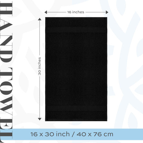 White Classic towels feature reinforced double-needle stitching to resist fraying.