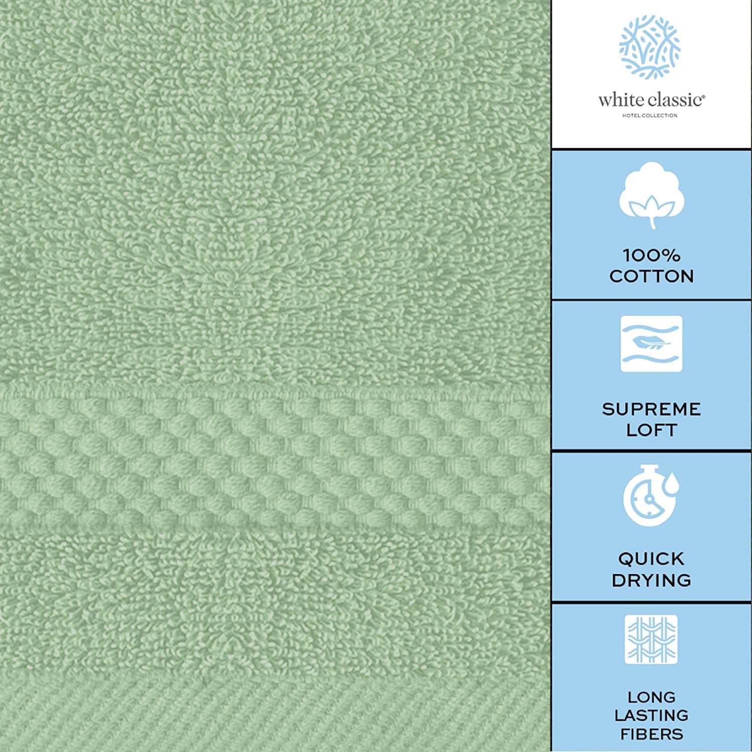 White Classic soft surface close-up highlights non-shedding feel.