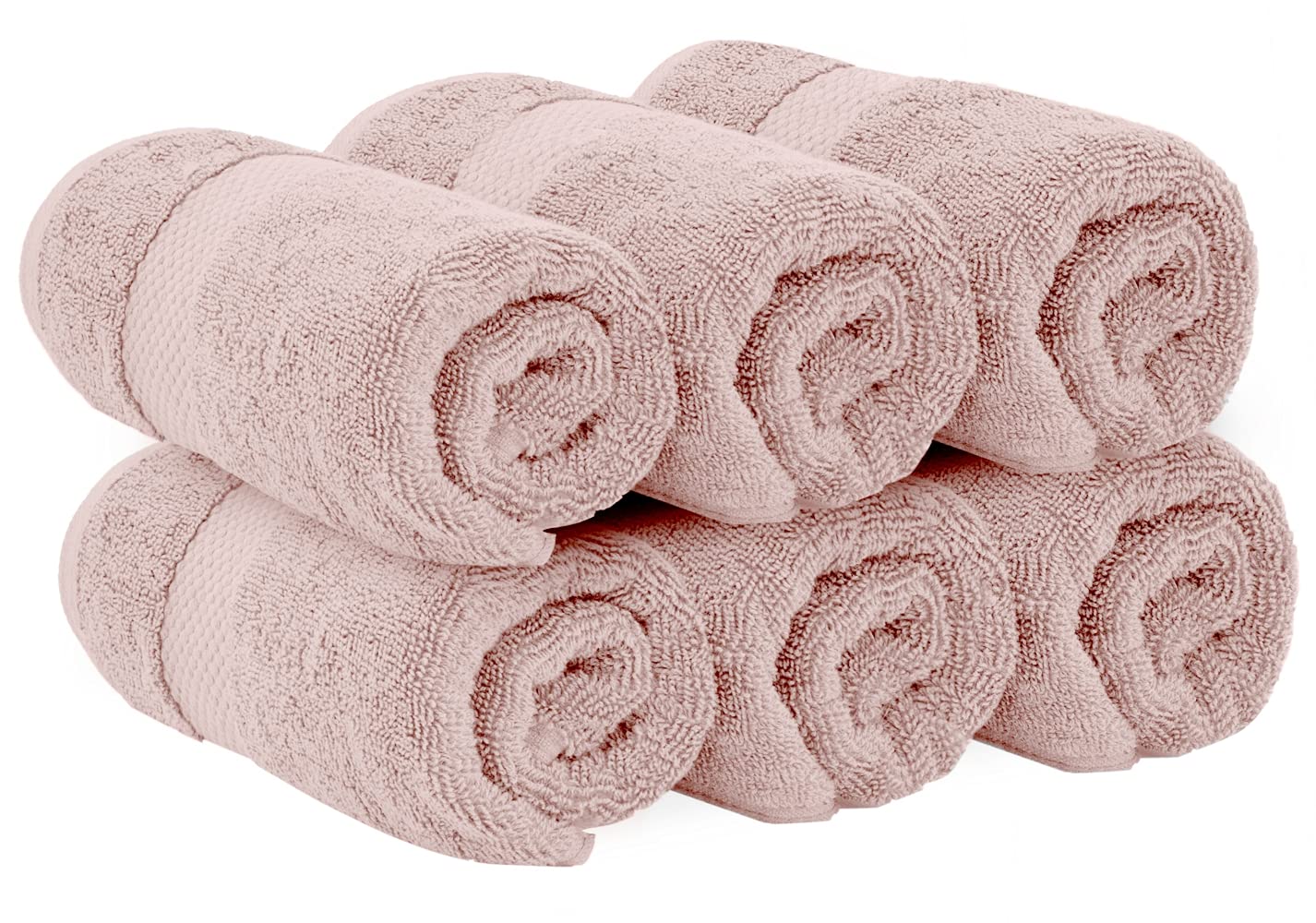 White Classic Turkish cotton towel close-up showing durable weave.