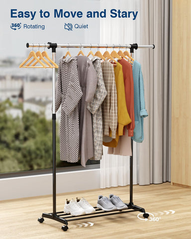 Whitmor bottom shelf stores shoes or small items for organized entryways.