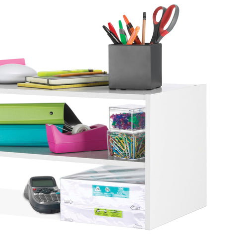 Whitmor compact footprint fits tight spaces in home closets.