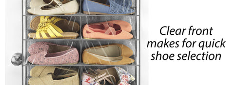 Whitmor versatile storage is ideal for umbrellas, chargers, and socks.