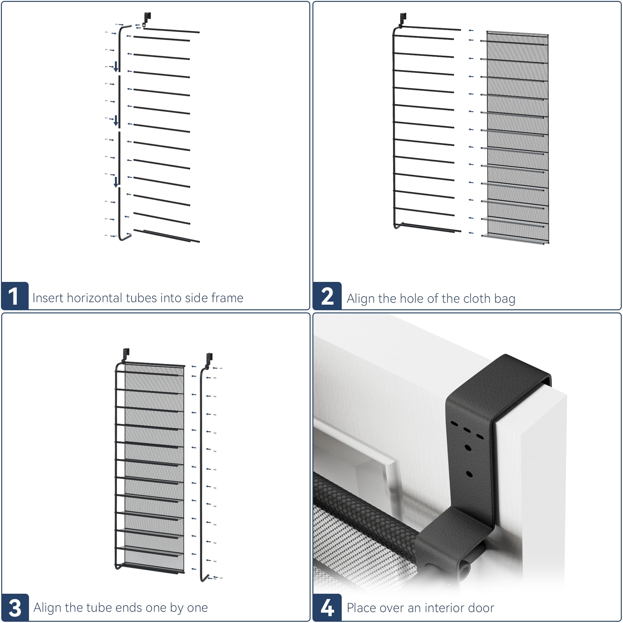 Whitmor space-saving closet rack keeps shoes off the floor