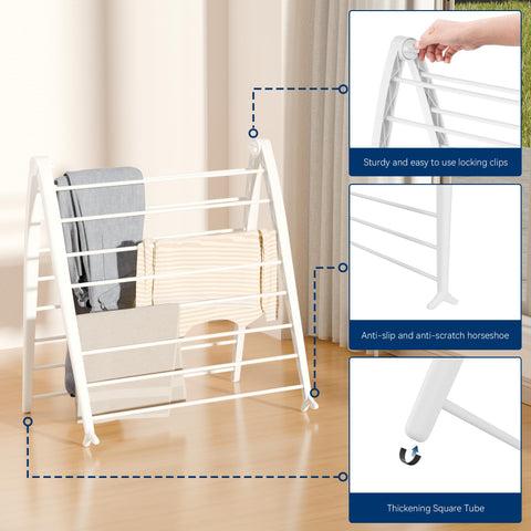 Whitmor Spacemaker assembled dimensions 6 in length by 26 in width by 51.5 in height.