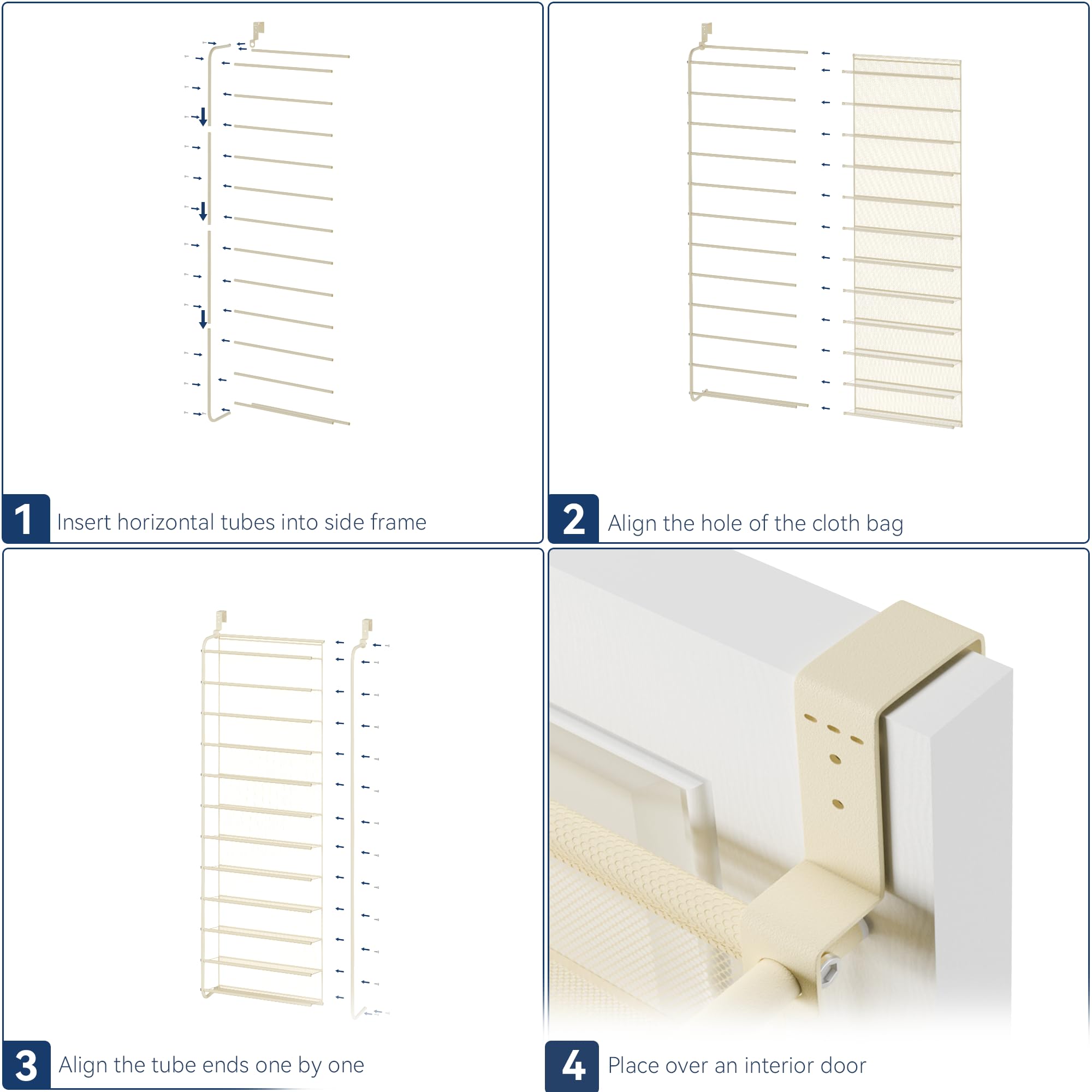 Whitmor versatile storage for shoes, hats, scarves and small items
