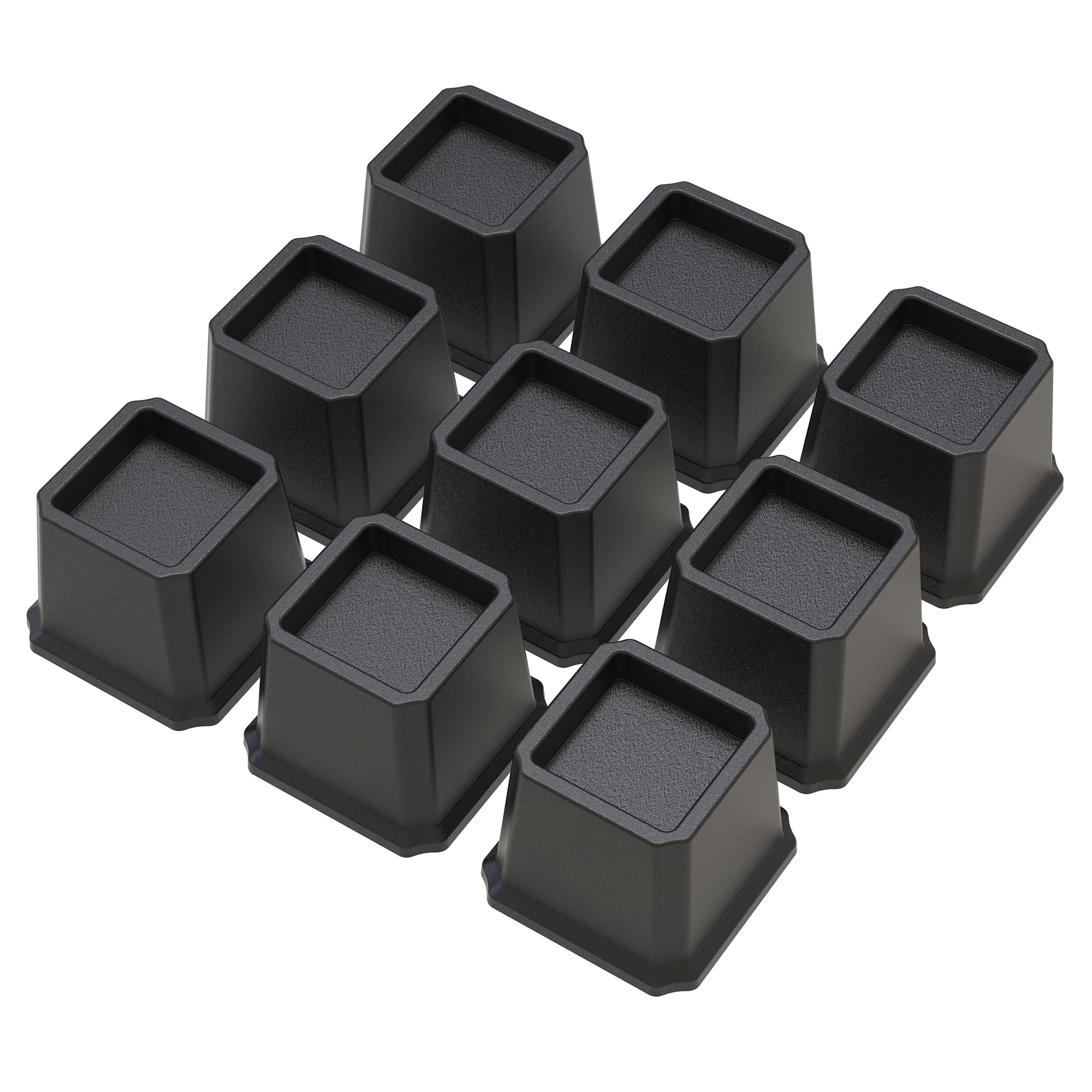 Whynonap bed risers 3inch set 9 elevate beds for stable support and extra space