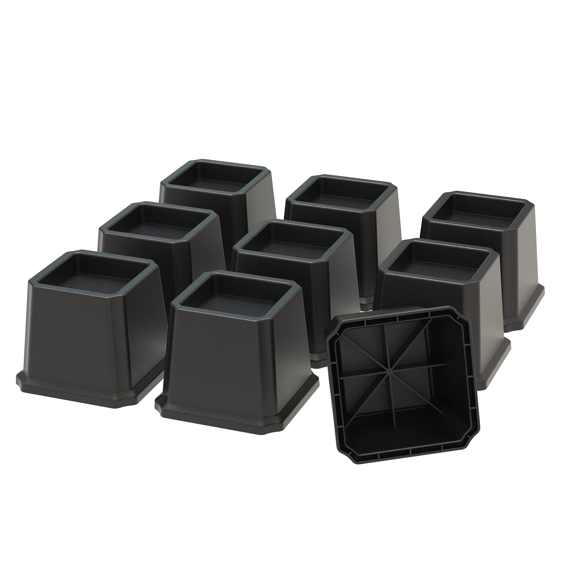 Whynonap bed risers dimension 3x3x0.75 inches with 2.75 inch leg clearance