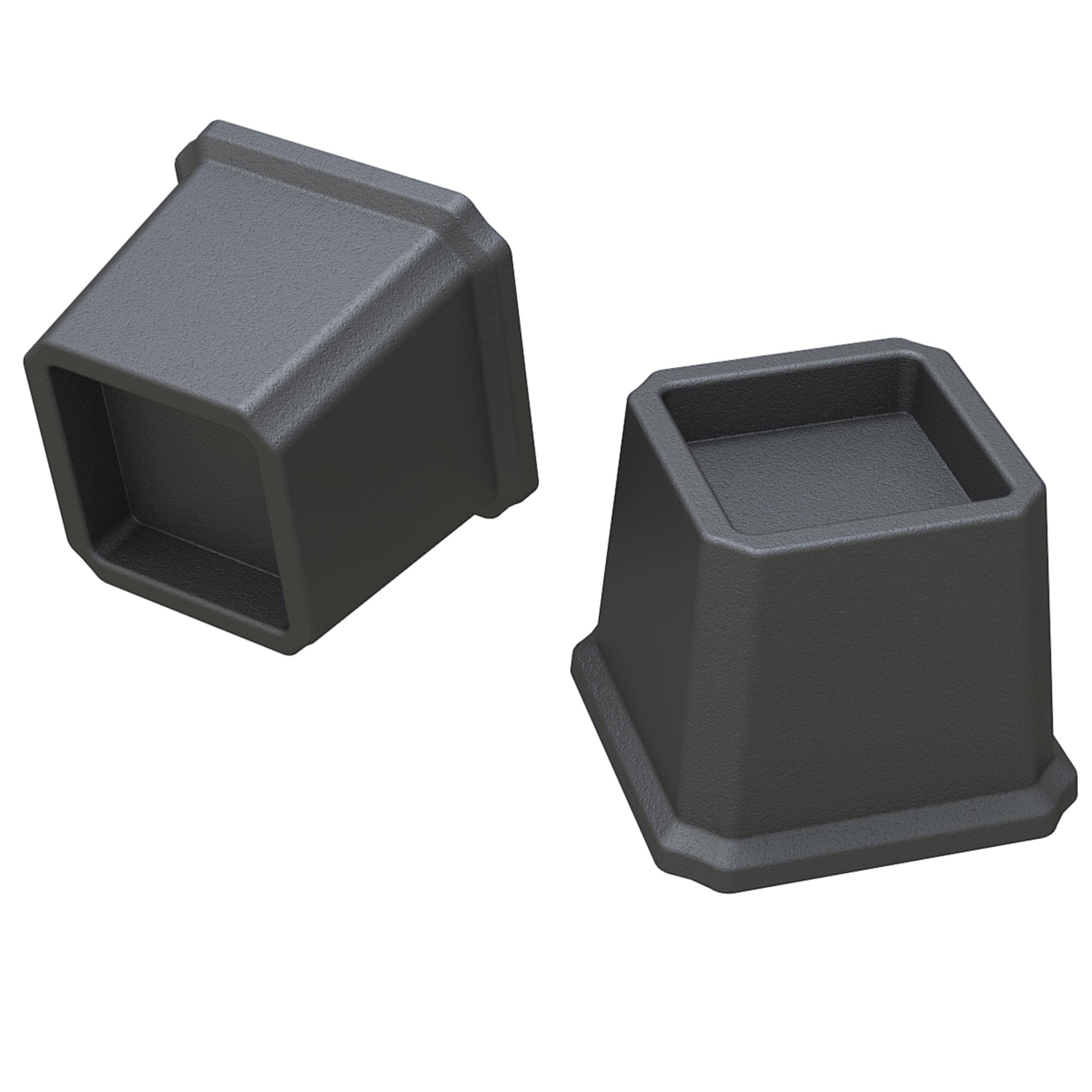 Whynonap bed risers easy to install under bed posts