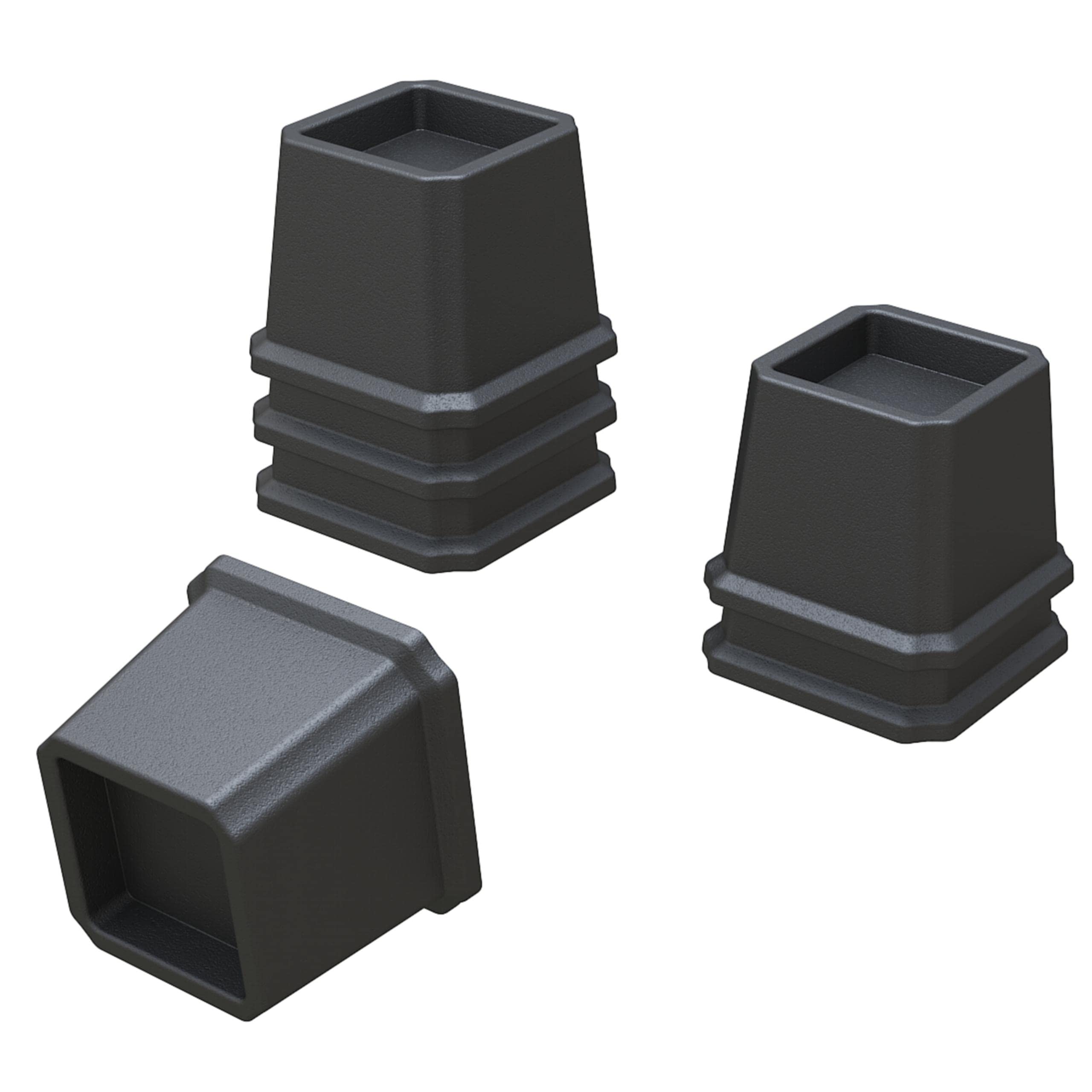 Whynonap bed risers sturdy 3D design enhances overall stability