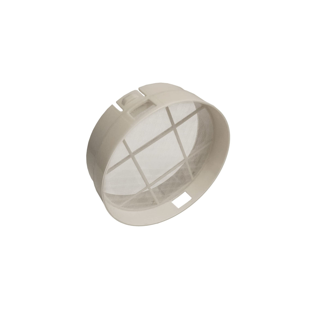 Whynter washable intake hose filter attached to ARC-IHF, reducing dust and dander in the room.