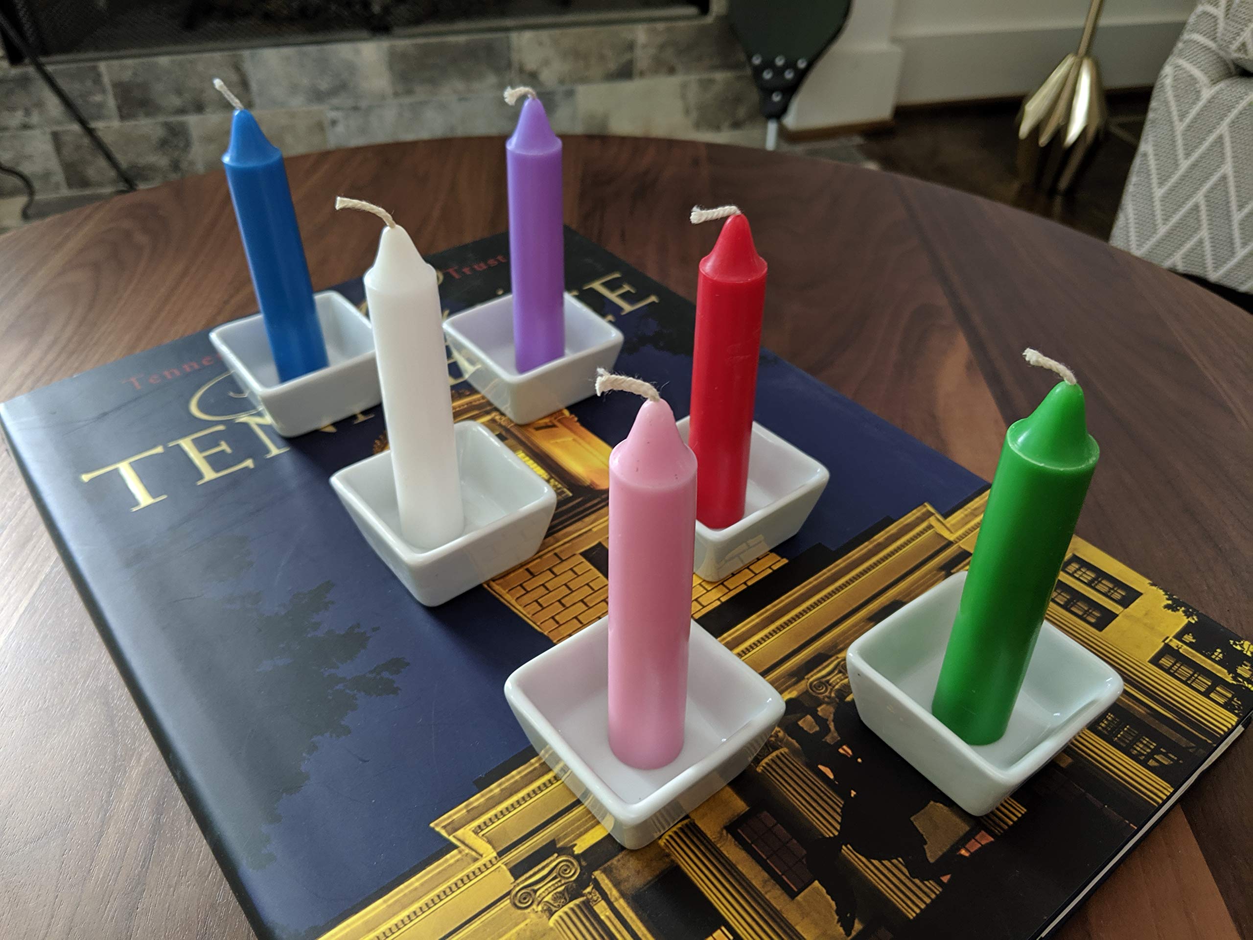 WICCA WICKS 12-color set offers vibrant hues for mood lighting and spells.