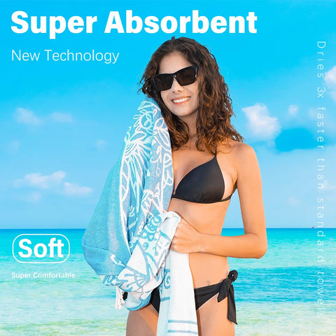 Widdonen machine-washable towel is easy to care for after trips