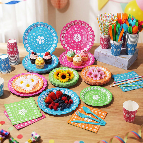 Widecook Fiesta decor elevates party ambiance with vibrant color