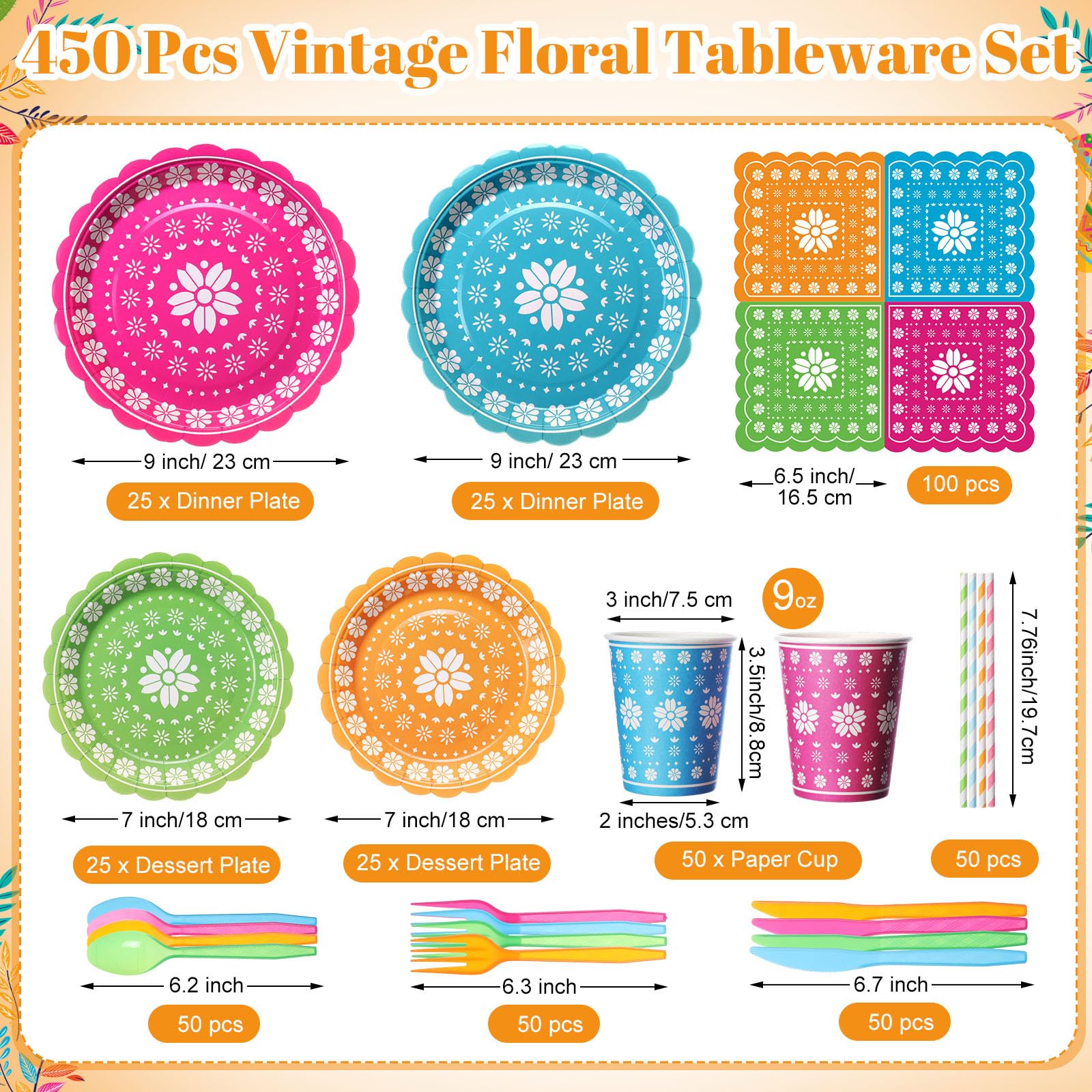 Widecook Fiesta napkins add color while absorbing spills