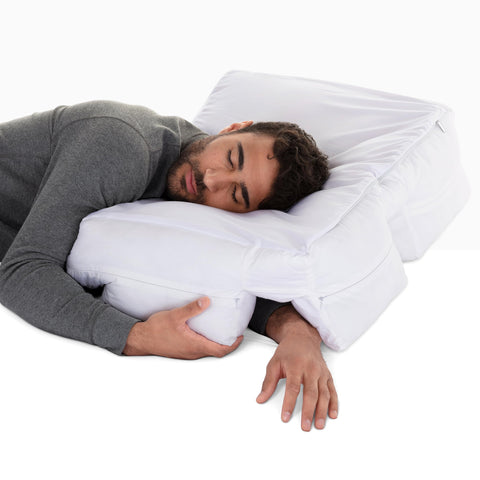 Wife Pillow arm-hole design supports side sleepers with reduced shoulder pressure.