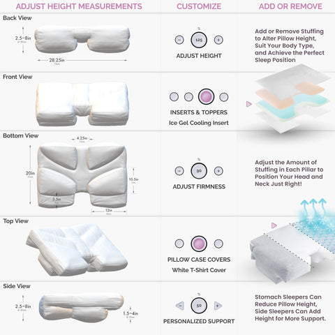 Wife Pillow washable cover is soft, breathable, and easy to care for.