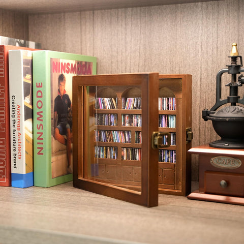 WifePro Anxiety Bookshelf on a desk display ideal for home or office decor.
