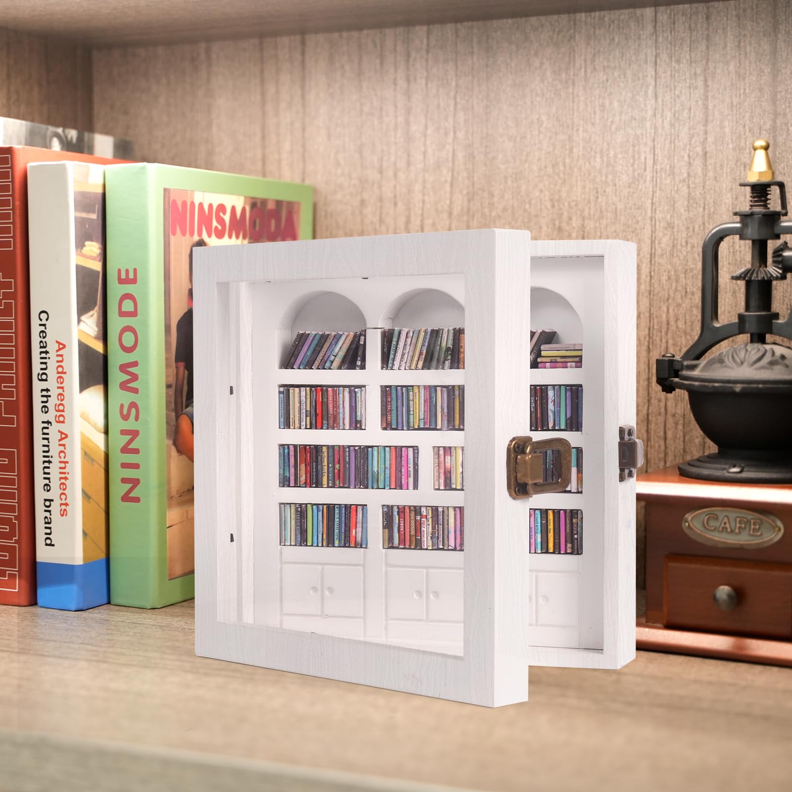 WifePro Anxiety Bookshelf rocking feature offers tactile stress-relief during breaks.