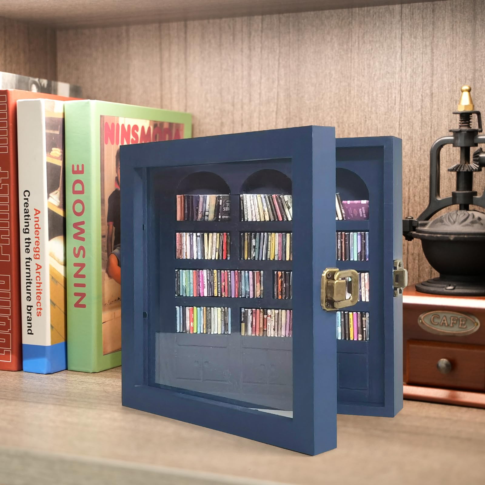 WifePro Anxiety Bookshelf spines collection, 185 distinct designs for visual intrigue