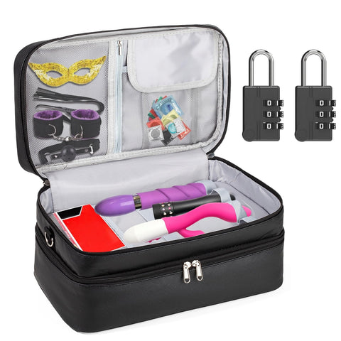 Wifsakong lockable toy storage bag showing privacy at home