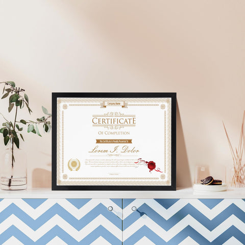 WIFTREY 8.5x11 frame set easy hanging or kickstand display