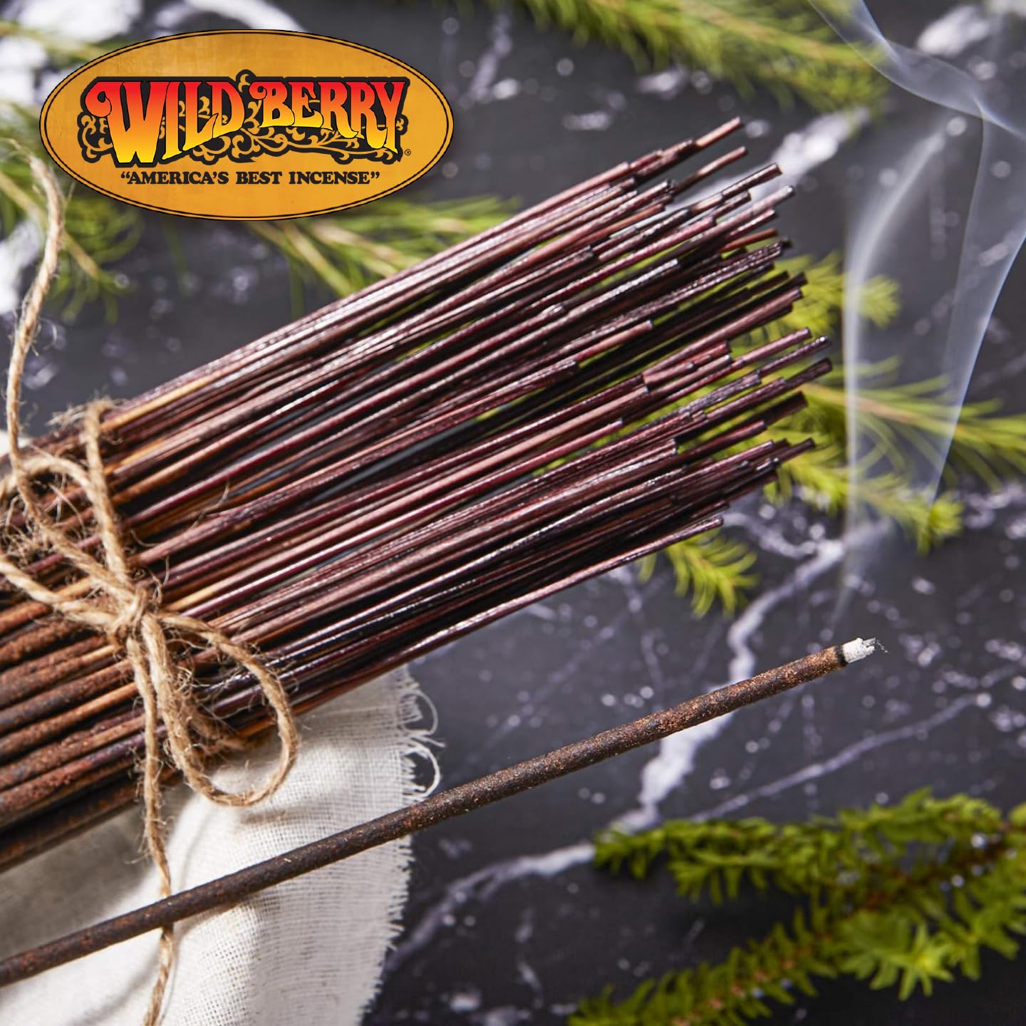 Wild Berry Dragon's Blood incense packaging displaying premium hand-dipped quality for longevity