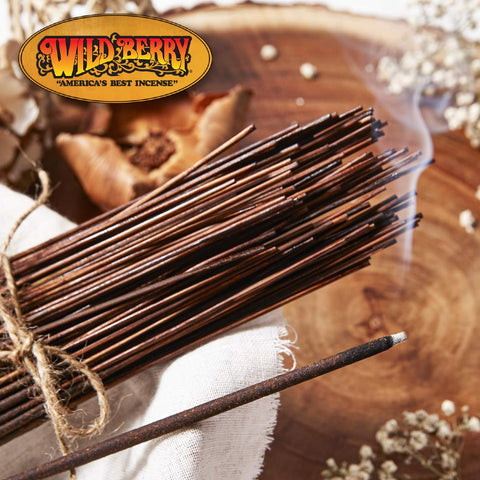 Wild Berry incense stick highlights cedar and jasmine for a calming, cozy ritual.