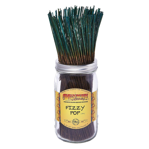 Wild Berry Fizzy Pop incense sticks brighten a room with citrus aroma.