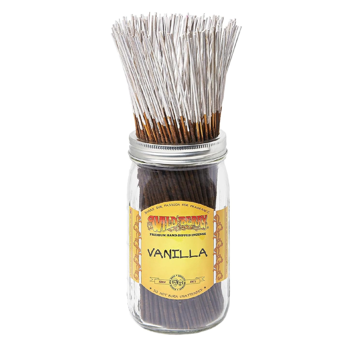 Wild Berry Vanilla incense stick with vanilla-bourbon aroma for a cozy space.