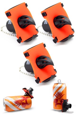 Wild Man Krak'in 2.0 front view with built-in funnel for mess-free pours.