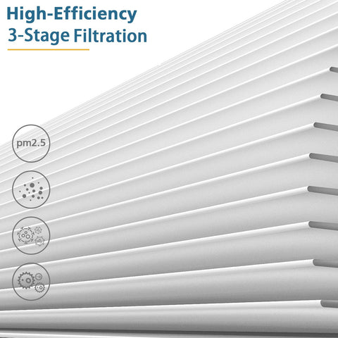WILERDA electrostatic cotton pre-filter extends overall filter life.
