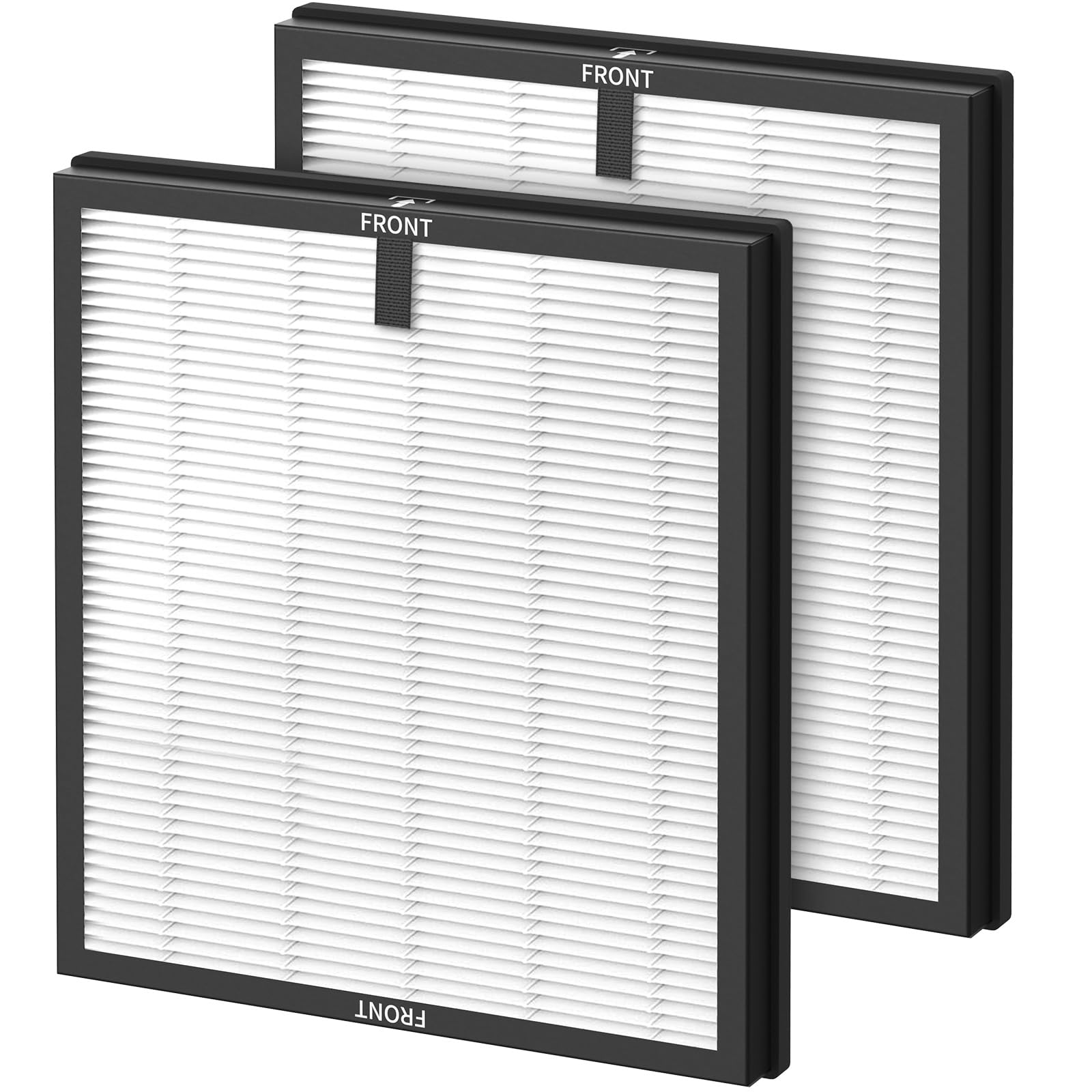 WILERDA HY4866 replacement filters 2-pack for cleaner indoor air and easy maintenance