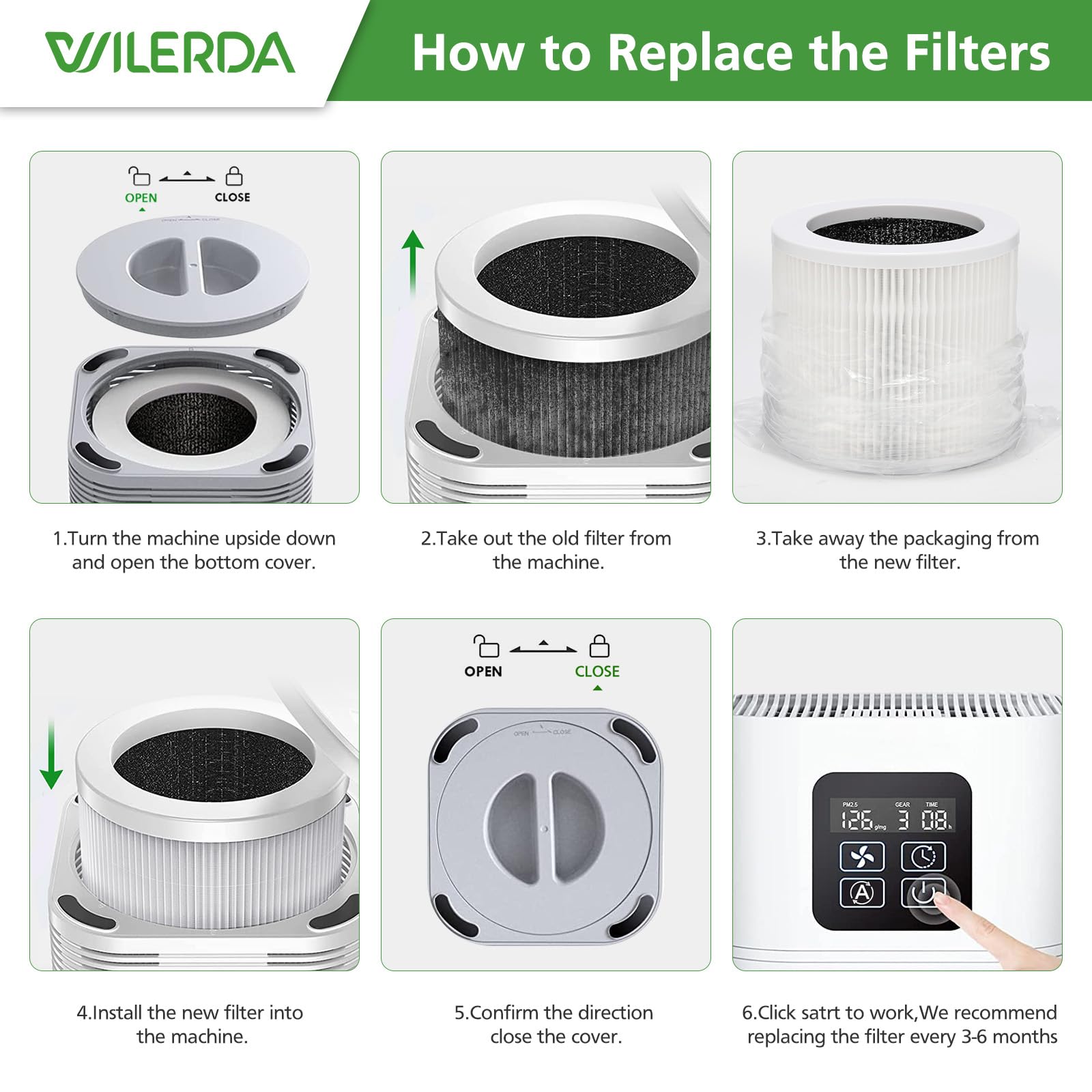 WILERDA A1 2-pack packaging shown for budget-conscious replacement cadence.
