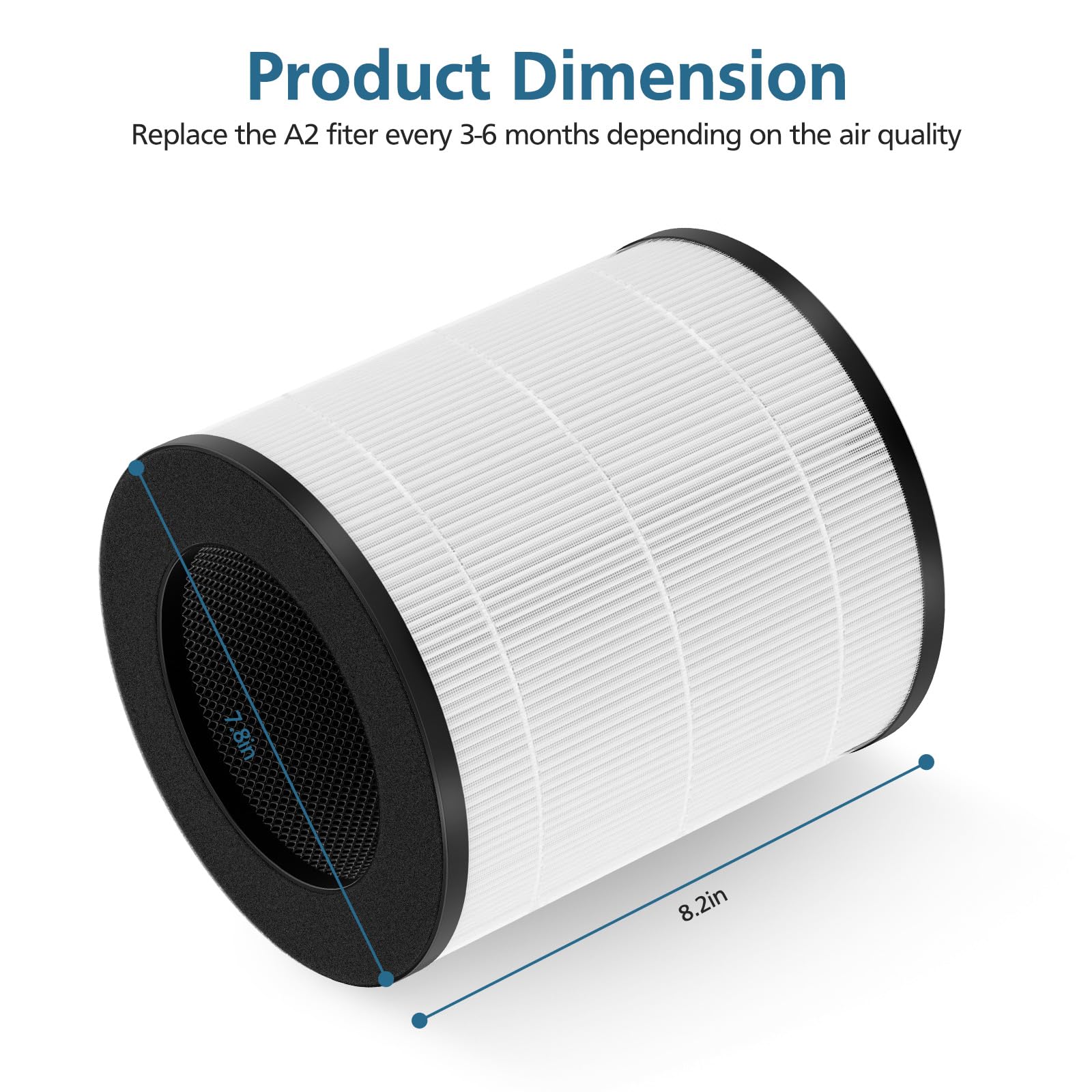 WILERDA A2 filter compatible with VEWIOR A2 for simple, secure installation.