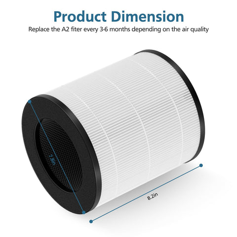WILERDA A2 filter compatible with VEWIOR A2 for simple, secure installation.