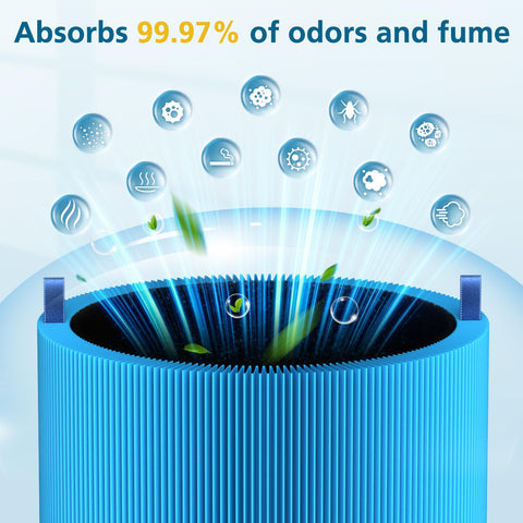 WILERDA activated carbon layer detail supports odor and cooking-fume reduction