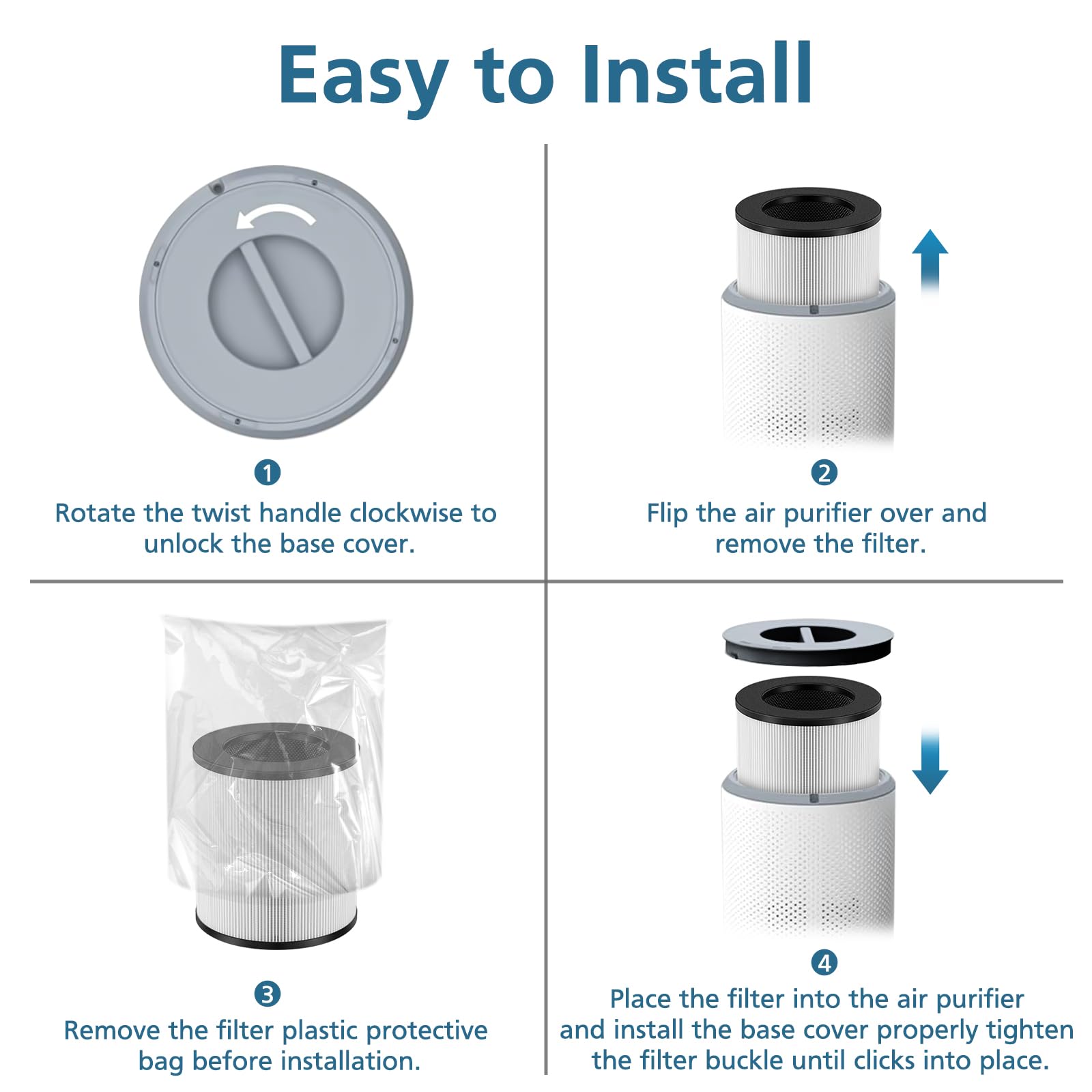 WILERDA A2 filter uses FSC-certified paper for sustainable air purification.
