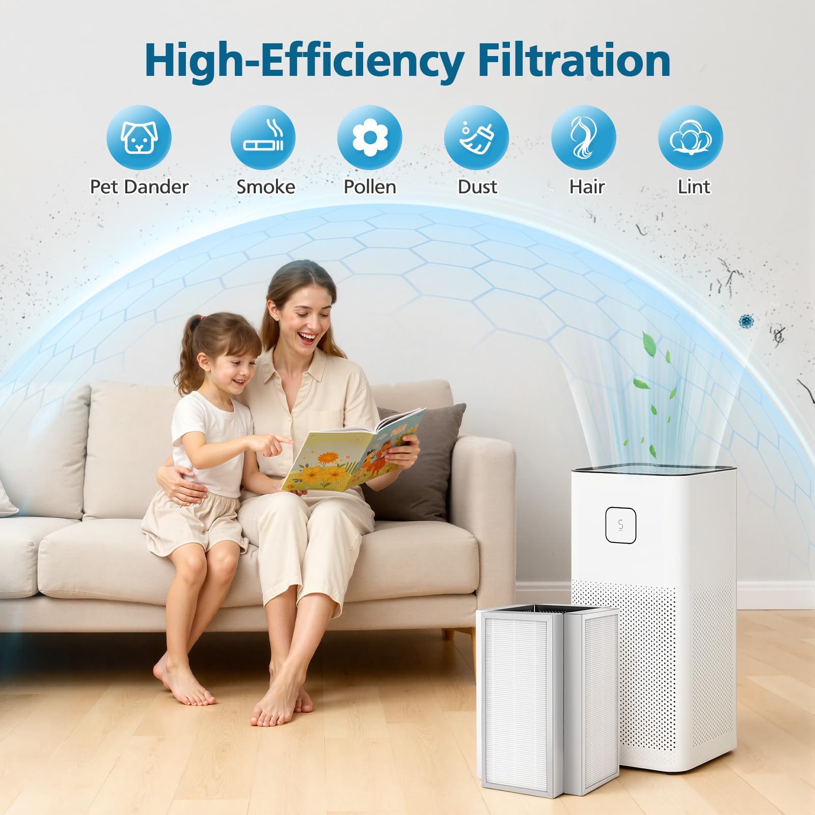 WILERDA four-sided filter design supports easy replacement and airflow