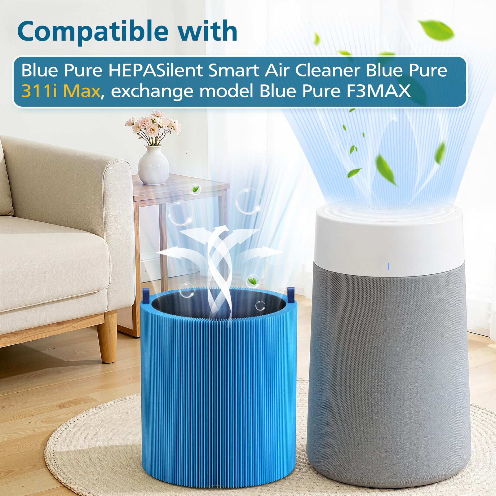 WILERDA filter material closeup highlights HEPA-grade filtration and activated carbon layers