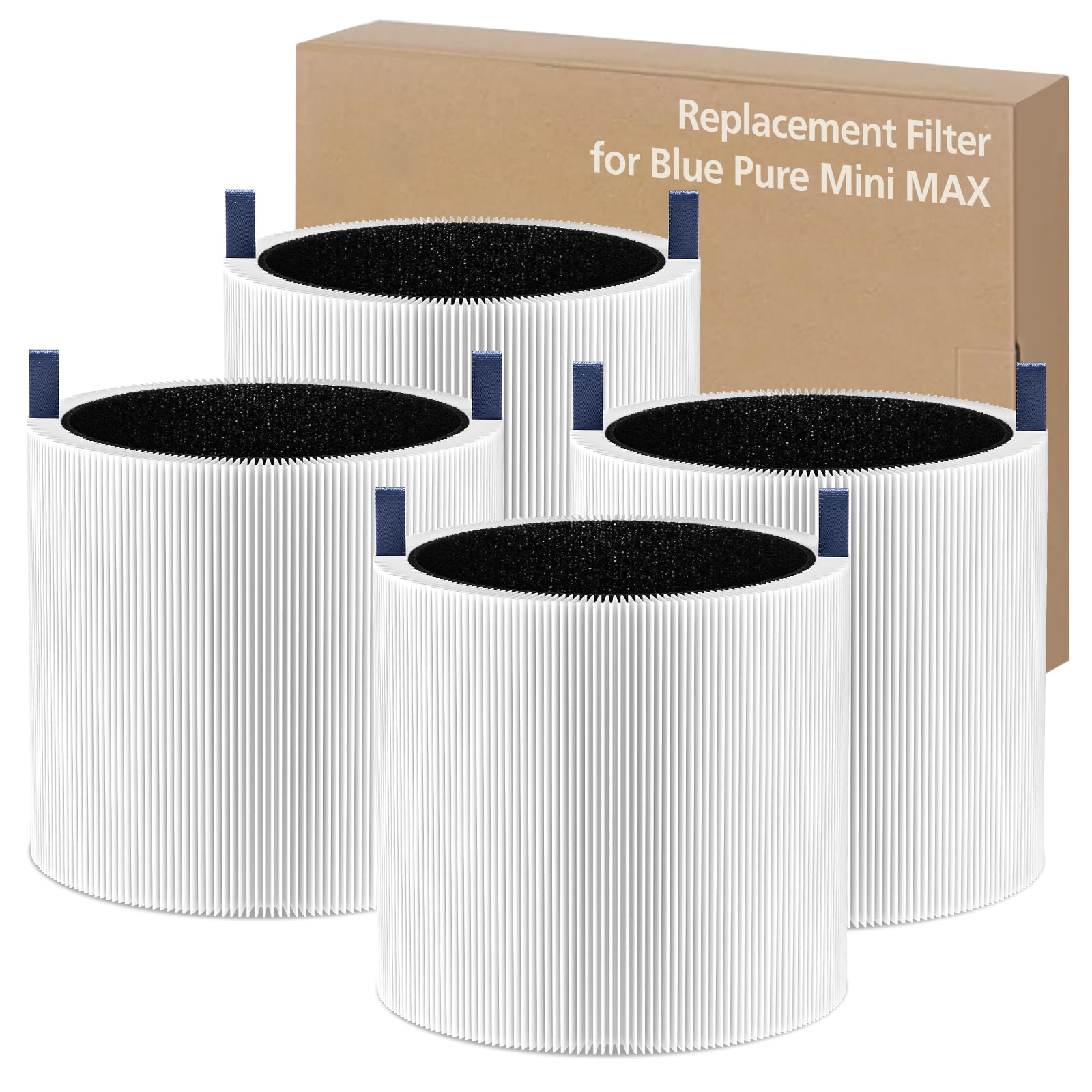 WILERDA FMINI filter pack for Blue Pure Mini Max cleans smoke and pet dander.