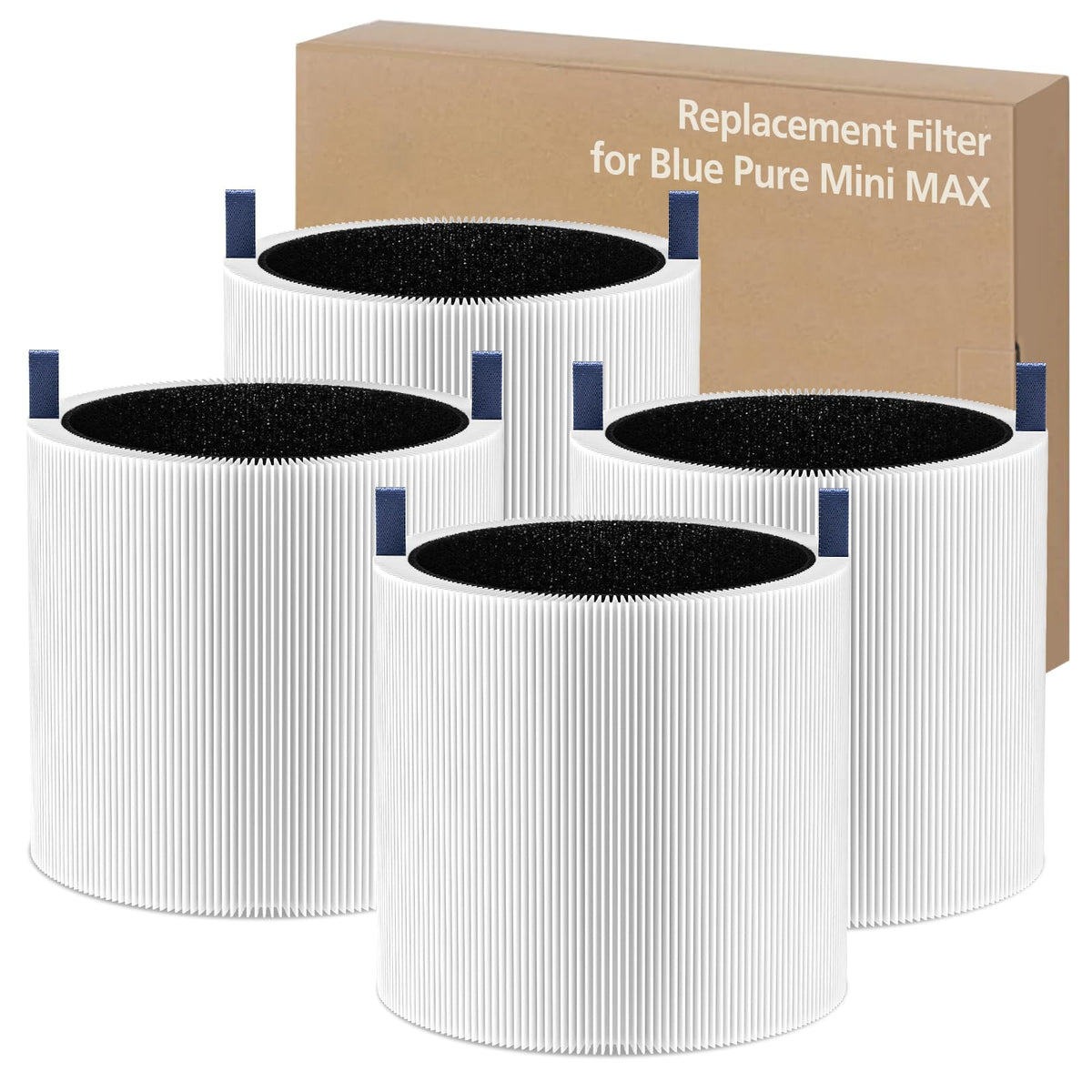 WILERDA FMINI filter pack for Blue Pure Mini Max cleans smoke and pet dander.