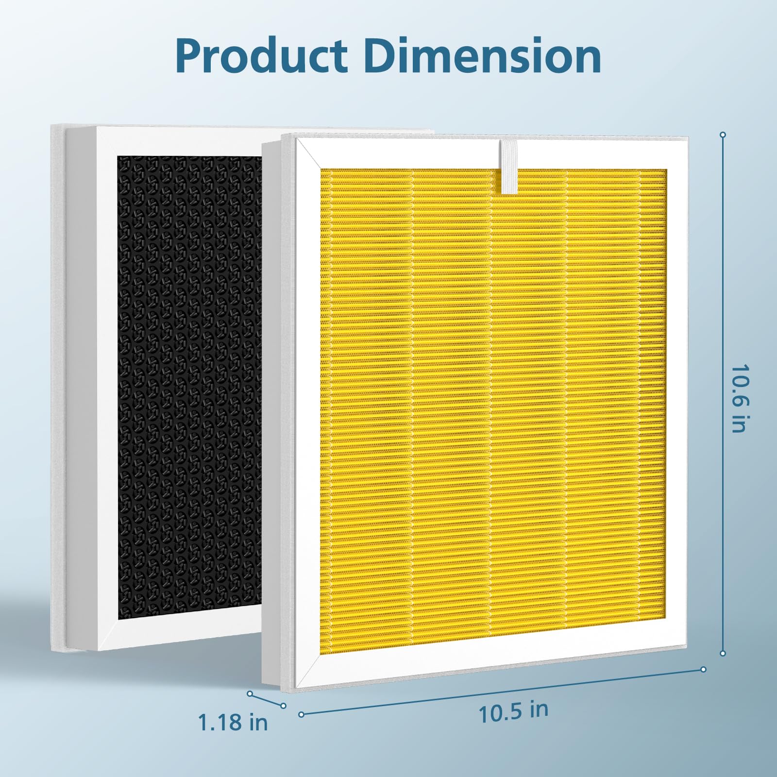 WILERDA G3 3-stage filtration diagram explains particle capture.
