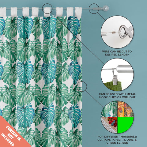 Angle-adjustable clips by Willow and Eva for flexible hanging options