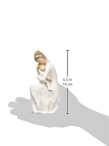 Willow Tree Always & Now figurine seated figure with baby on lap for display