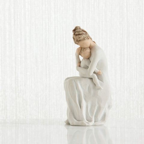 Willow Tree Always & Now figurine sentiment card highlighting message