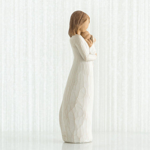 Willow Tree Angel of Mine gift-ready box displaying for new families.